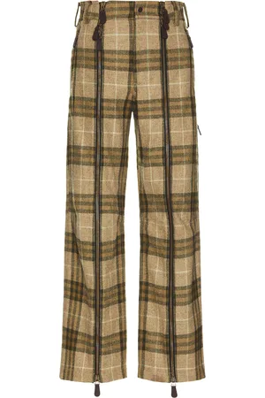 Burberry Zip Cargo Pants in Tan
