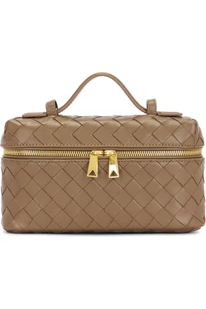 Bottega Veneta Bang Bang Vanity Case in Brown