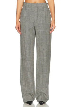 WARDROBE.NYC Straight Leg Trouser in Grey