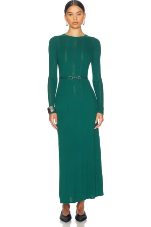 GABRIELA HEARST Imagene Dress in Green