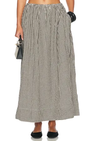 POSSE Lucas Skirt in Black,White