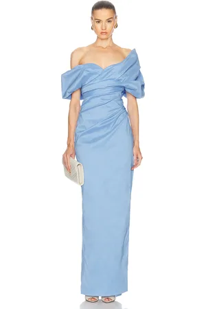 RACHEL GILBERT Gia Gown in Blue