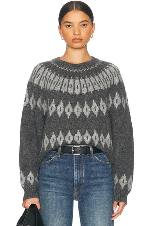 NILI LOTAN Arleth Sweater in Grey