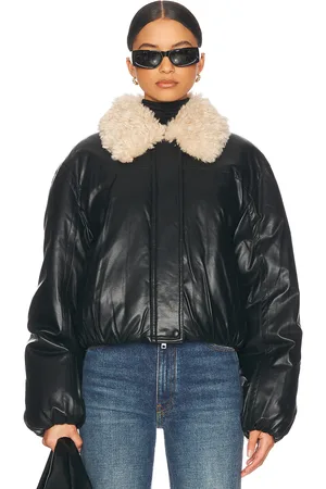 Stand Studio Fran Faux Leather Jacket in