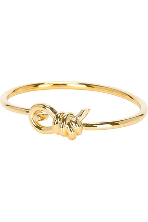 Bottega Veneta Knot Bracelet in Metallic