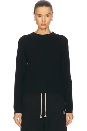 Rick Owens X Moncler Biker Round Neck Sweater in