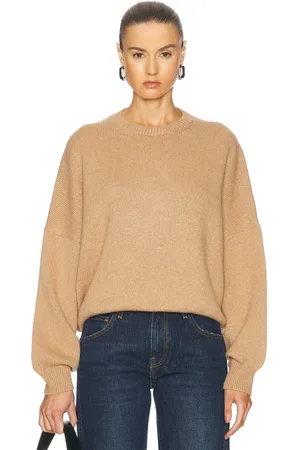 Khaite Margaux Sweater in Tan