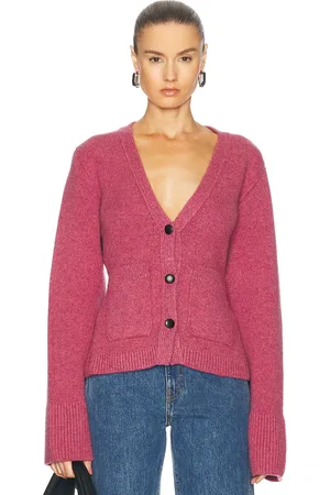 Khaite Scarlet Cardigan in Pink
