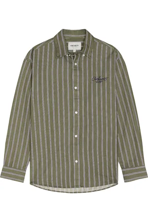 Carhartt Longsleeve Signature Shirt in Green