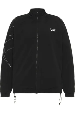 Reebok X Kanghyuk Stitched Logo Track Jacket in Black