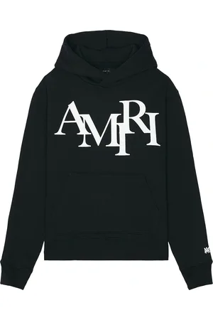 AMIRI Staggered Logo Hoodie in