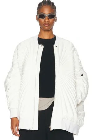 Rick Owens X Moncler Radiance Peter Jacket in White