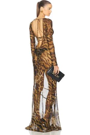 Retrofete Vienna Dress in Brown