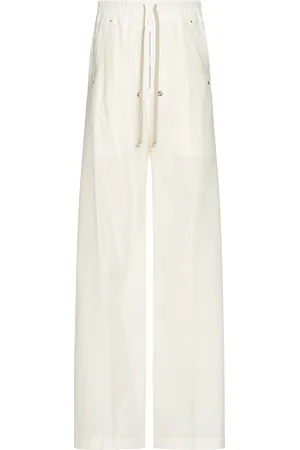 Rick Owens X Moncler Belas Pants in White