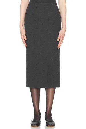 The Row Ikko Skirt in Grey