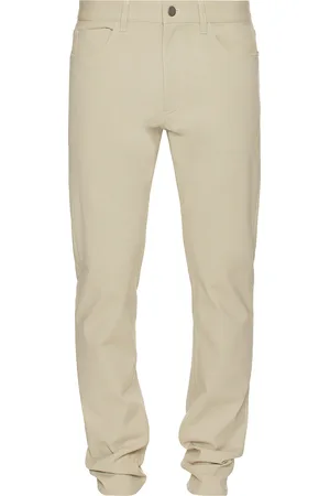 THEORY Raffi Pant in Cream