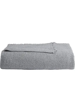 Parachute Cotton Boucle Throw in Warm Grey in Grey