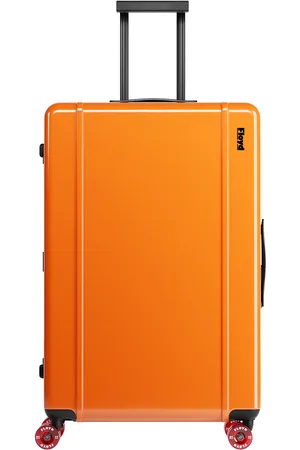 Floyd Trunk Suitcase in Orange