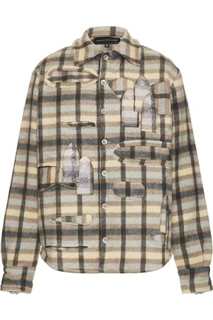 Who Decides War by Ev Bravado Heavy Duty Flannel in Brown