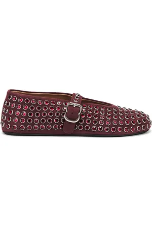 Alaïa Ballet Flat in Red