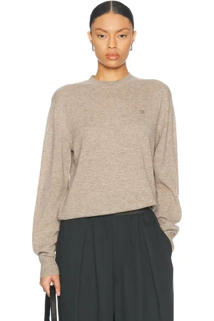 Acne Studios Kalas Crewneck Sweater in Grey