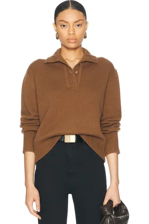 NILI LOTAN Renata Sweater in Brown