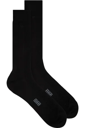 Tom Ford Embroidery Rib Socks in