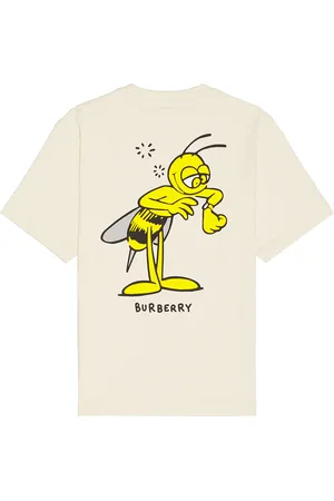 Burberry Bee Graphic T-Shirt in Grey