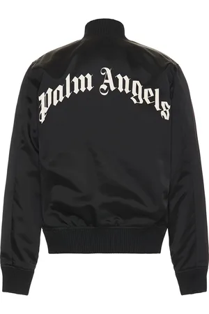 Palm Angels Curved Logo Bomber in