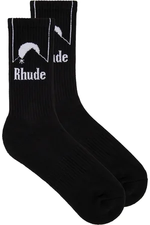 Rhude Moonlight Socks in Black