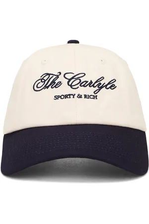 Sporty & Rich X Hotel Carlyle Souvenir Wool Hat in Cream