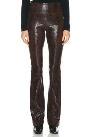SPRWMN Micro Flare Pant in Brown