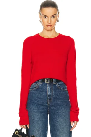 Khaite Diletta Sweater in Red