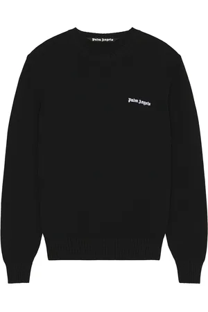 Palm Angels Classic Logo Embroidered Sweater in