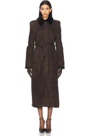 MAGDA BUTRYM Shearling Leather Jacket in