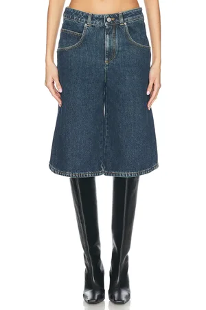 Givenchy Denim Bermuda Short in Blue