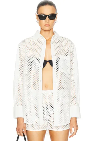 Solid The Bronte Button Down Shirt in White
