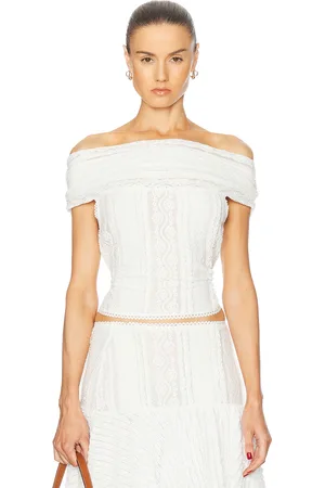 CHARO RUIZ IBIZA Ceto Top in White