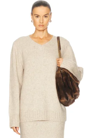EAVES Amaya Knit Sweater in Ivory