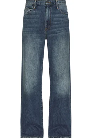 Simkhai Poe Wide Leg Jeans in Blue