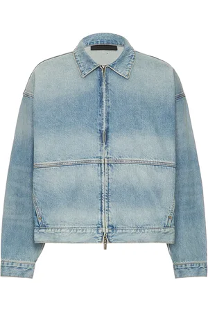 FEAR OF GOD Denim Trucker Jacket in Blue