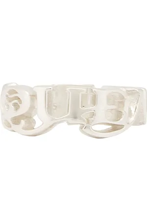 Maple X Outkast Aquemini Ring in Metallic Silver