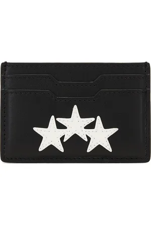 AMIRI Three Star Leather Card Holder in