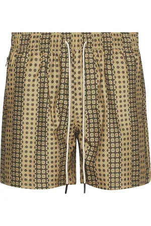 Oas Regalia Swim Shorts in Brown