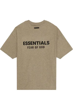 FEAR OF GOD Jersey Crewneck T-Shirt in Grey