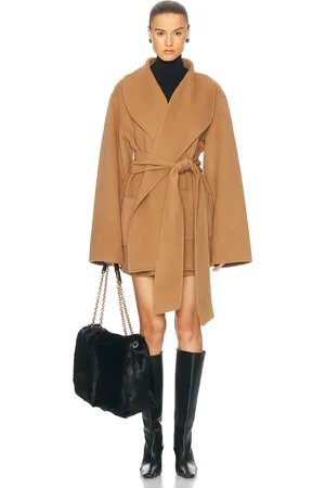 SER.O.YA Dulcetta Coat in Tan