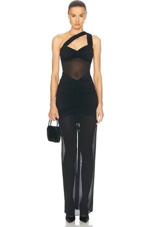 Alessandra Rich Sleeveless Gown in