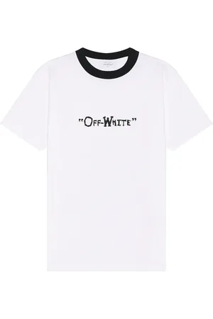 OFF-WHITE Off Quote Slim Short Sleeve Tee in White
