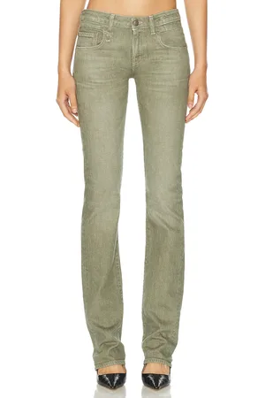 R13 Tobi Boyfriend Leg in Olive