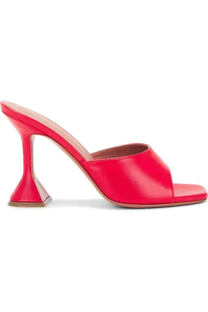 Amina Muaddi Lupita 95 Nappa Slipper Mule in